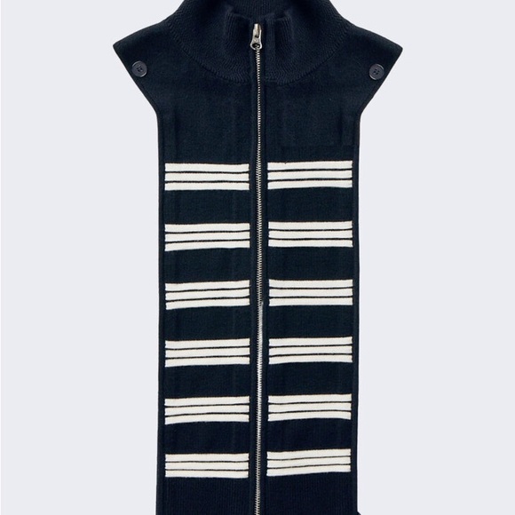 AuTH Veronica Beard Navy Persah Dickey - Picture 9 of 11